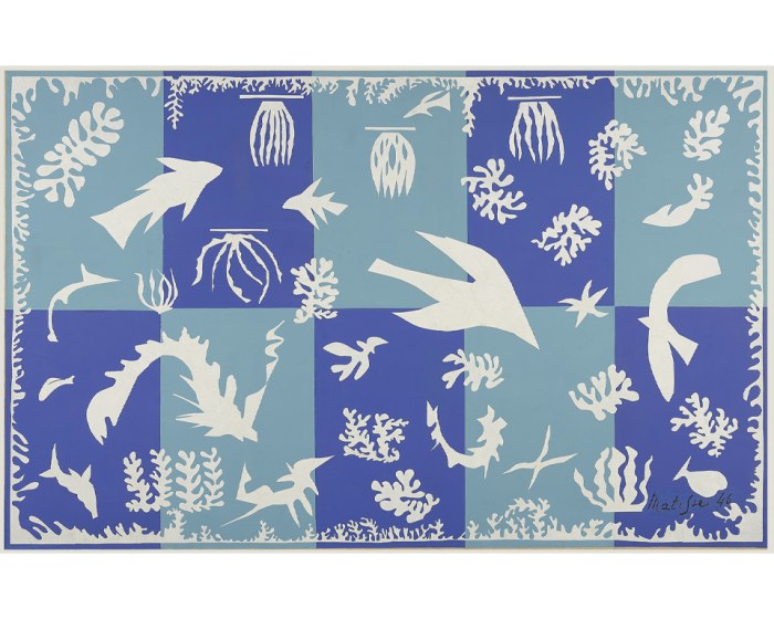 Matisse, Mer - Papier peint